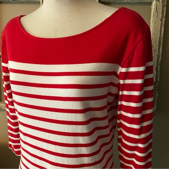 New condition 100% cotton striped top. - Picture 2 of 5